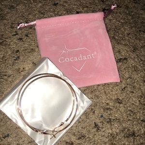 Rose Gold 60mm Hoops